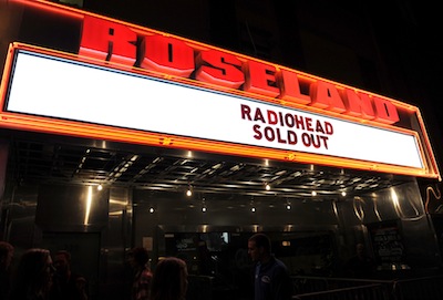 Radiohead Performs At Roseland Ballroom