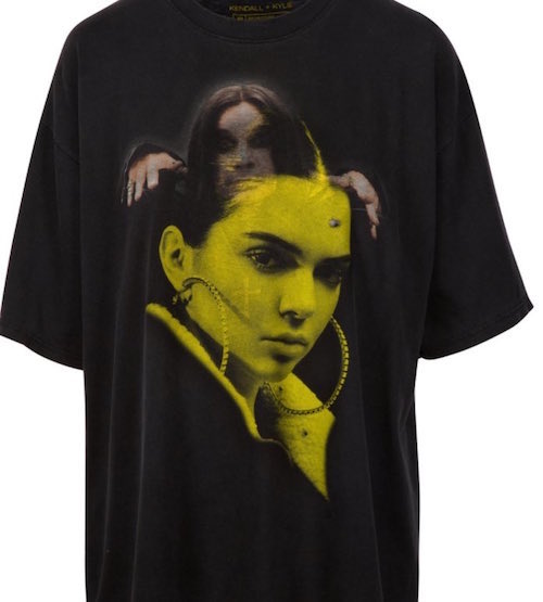 Kendall jenner metallica t cheap shirt