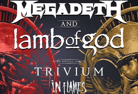 MEGADETH And LAMB OF GOD Announce Second Run Of The Metal Tour Of