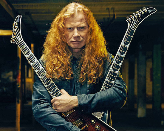 Dave mustaine first deals guitar