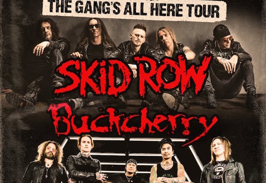 SKID ROW AND BUCKCHERRY TEAM UP FOR