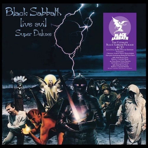 BLACK SABBATH'S "LIVE EVIL" TO BE RERELEASED AS 40THANNIVERSARY SUPER